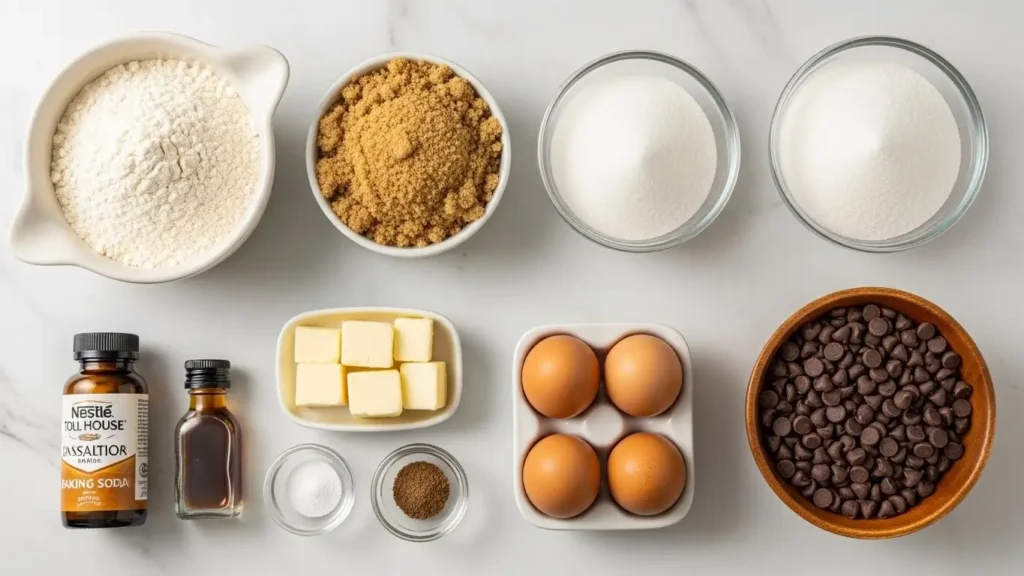 Nestle Toll House Cookie Recipe Ingredients