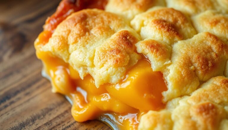 peach cobbler with cake mix
