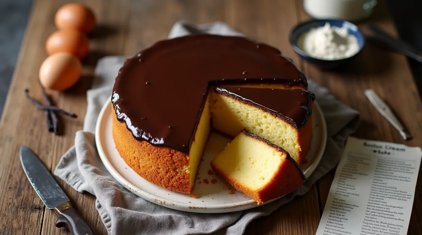 Boston Cream Cake Recipe