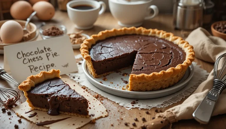 Chocolate Chess Pie Recipe