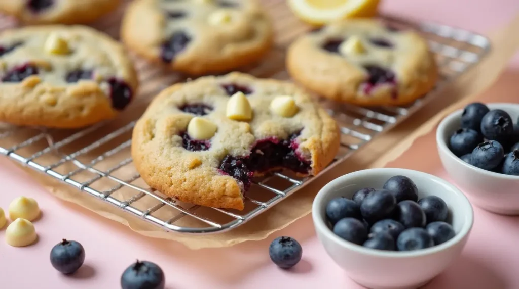 Lemon Blueberry Cookies