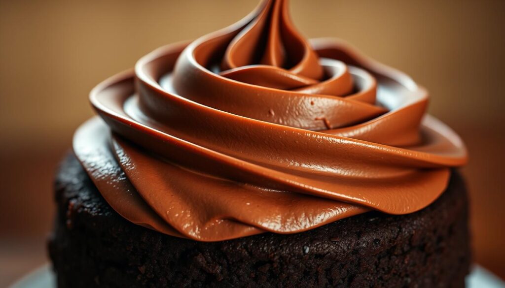 Nutella cake frosting