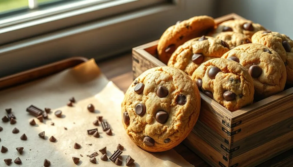Storing and Preserving Freshness of Chewy Chocolate Chip Cookies