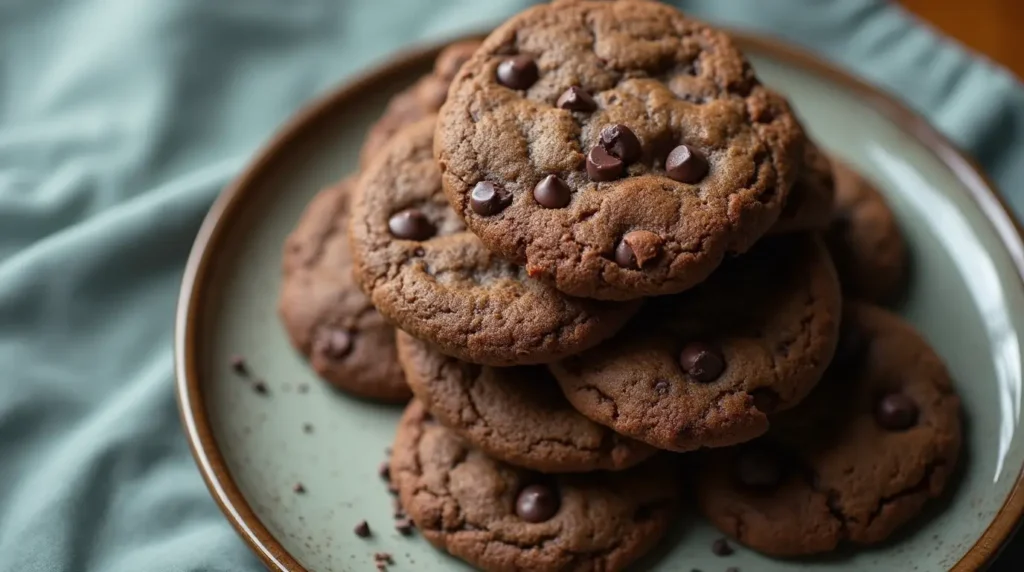 double chocolate chip cookies recipe