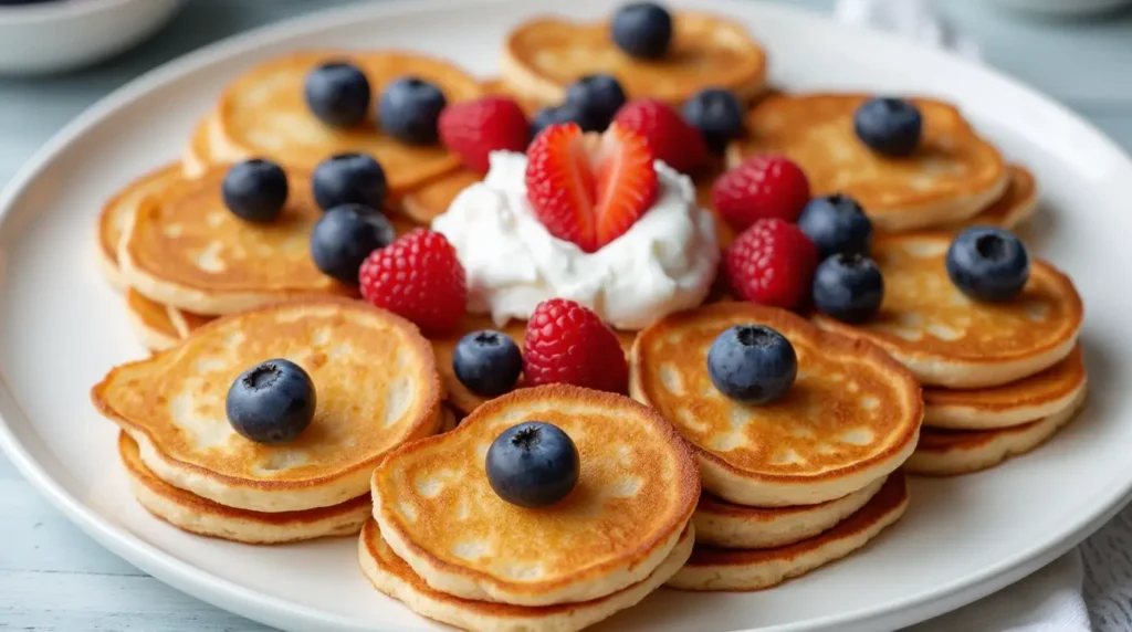 mini pancakes