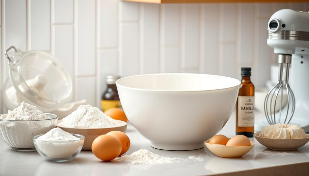 vanilla cake recipe preparation