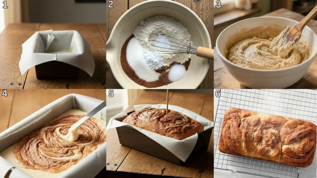 Amish Cinnamon Bread Recipe Step-by-Step Instructions