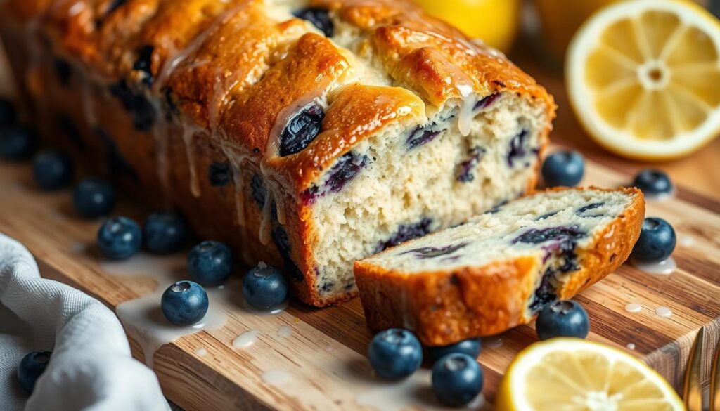 lemon blueberry bread