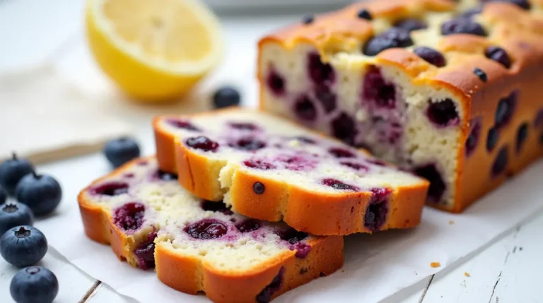lemon blueberry bread